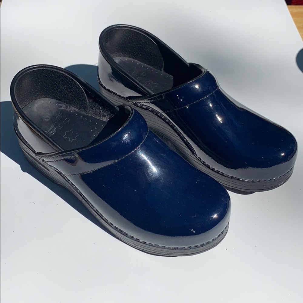 Blue Dansko shoes
